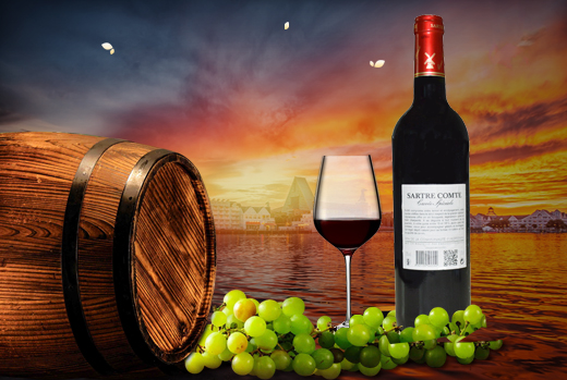 sartre comt紅酒